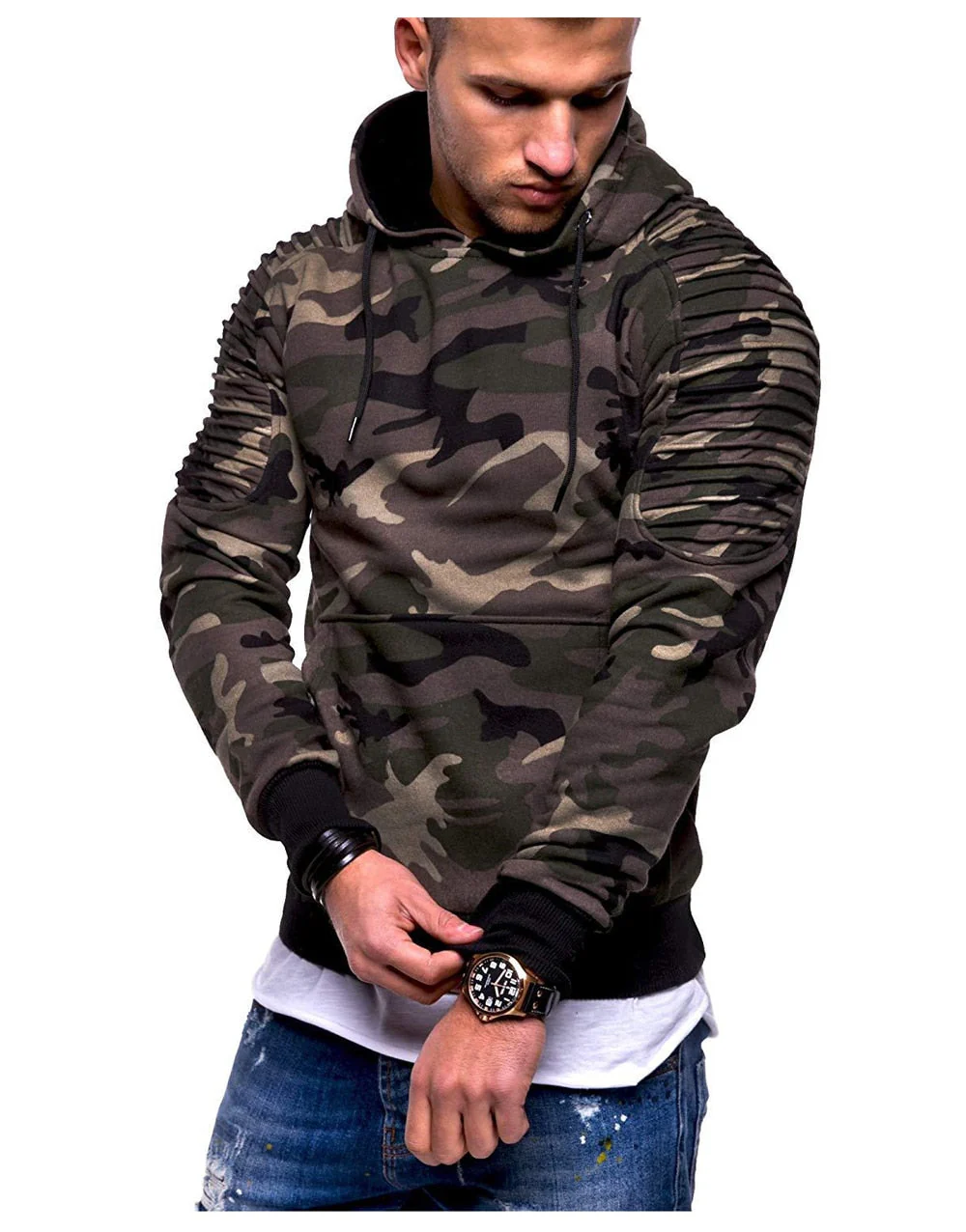 Blusa Moletom Casual Camuflada Hector - Image 5