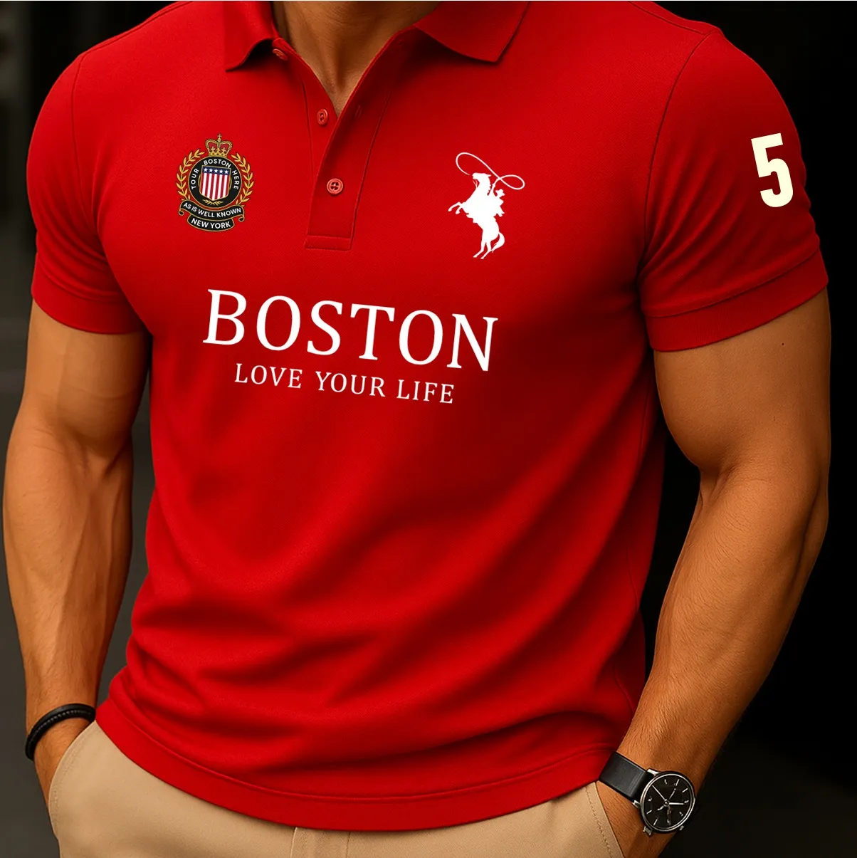 Camisa Polo Boston™ - Image 3