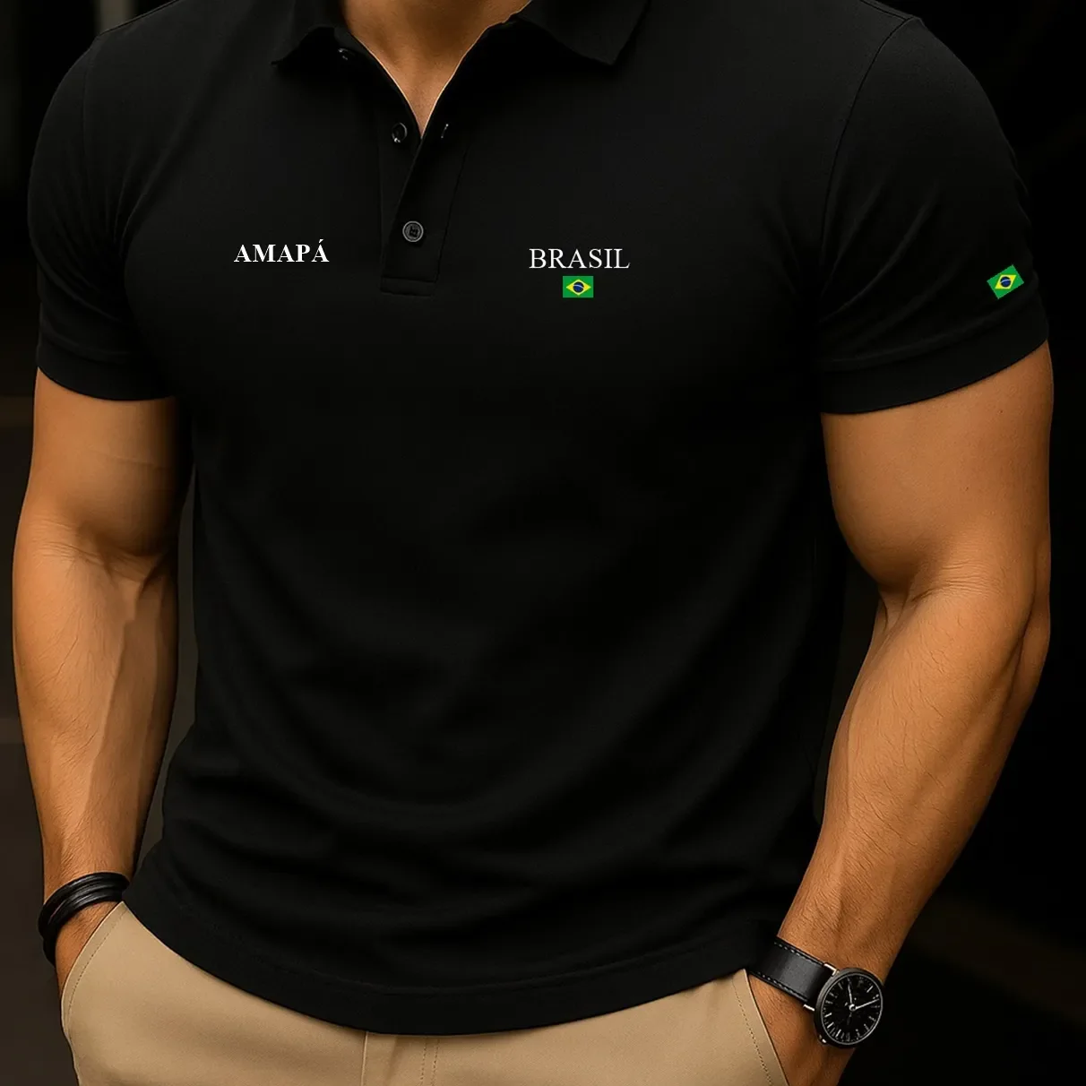 Camisa Polo Brasil - Amapá™ - Image 4