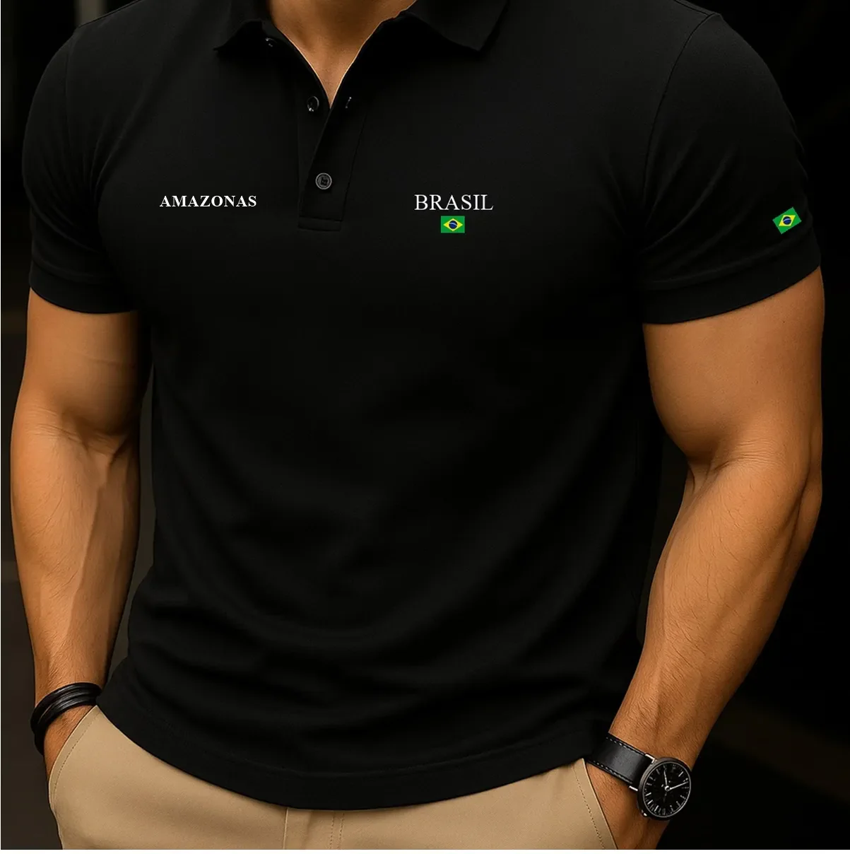Camisa Polo Brasil - Amazonas™ - Image 4