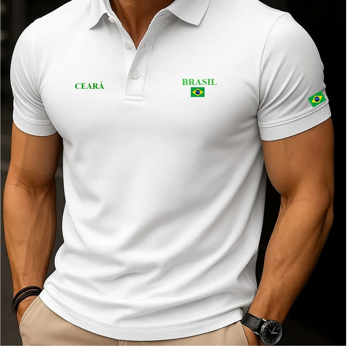 Camisa Polo Brasil - Ceará™ - Image 3
