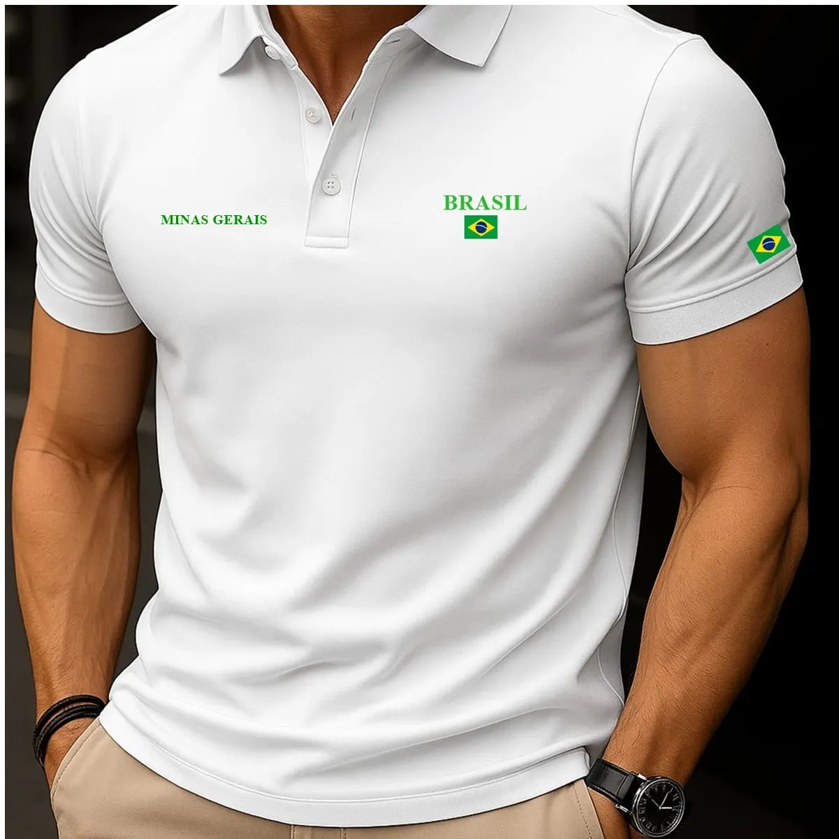 Camisa Polo Brasil - Minas Gerais™ - Image 3