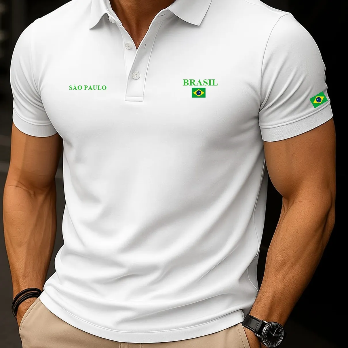Camisa Polo Brasil - São Paulo™ - Image 3