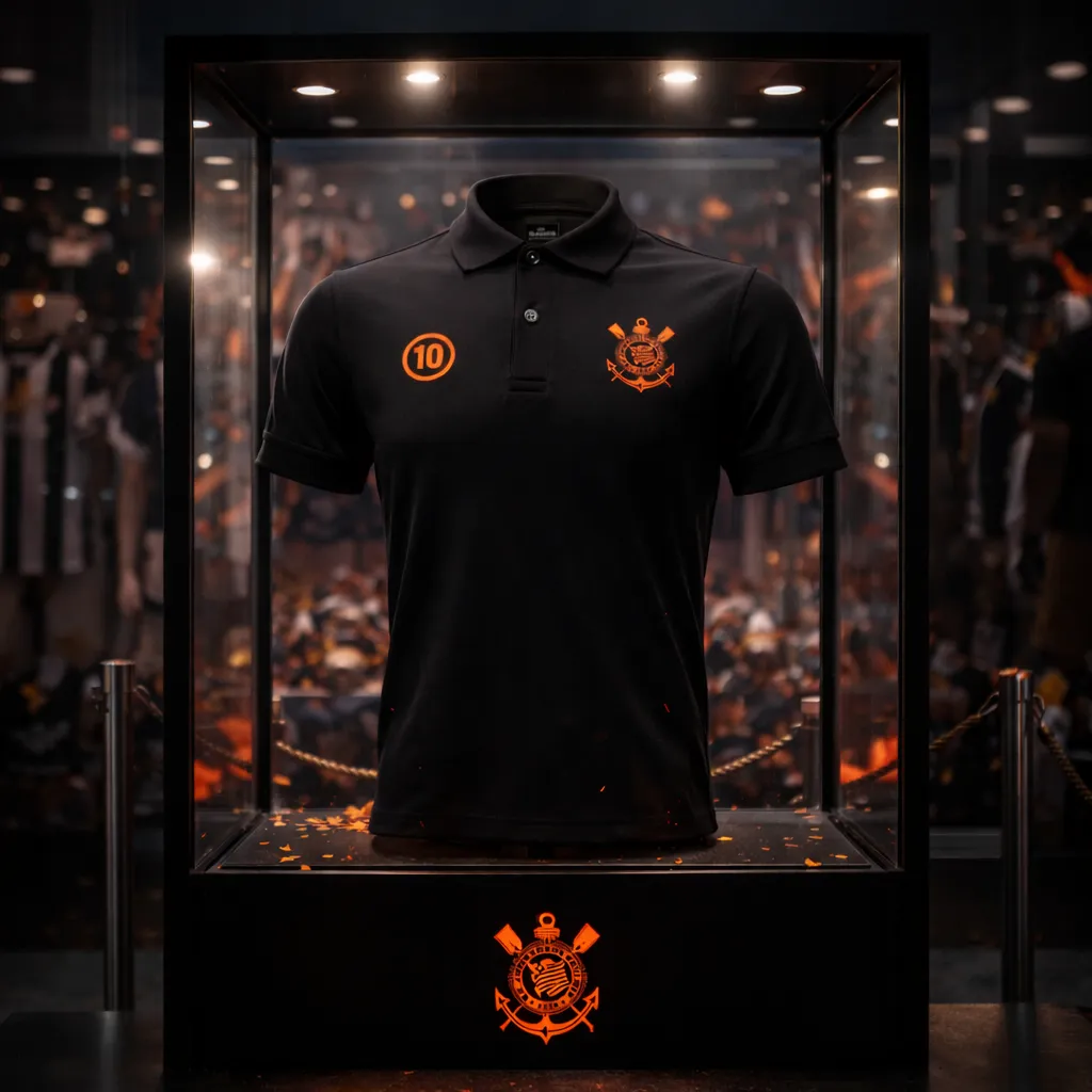 Camisa Polo Corinthians - Total 90