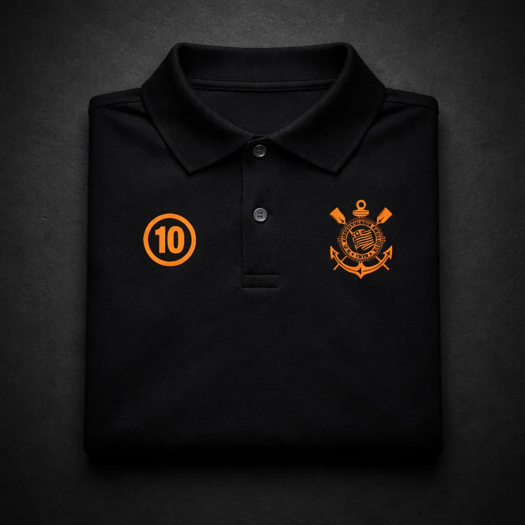 Camisa Polo Corinthians - Total 90 - Image 3