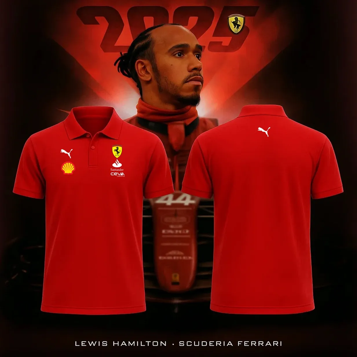 Camisa Polo Estilo Piloto - Linha Racing