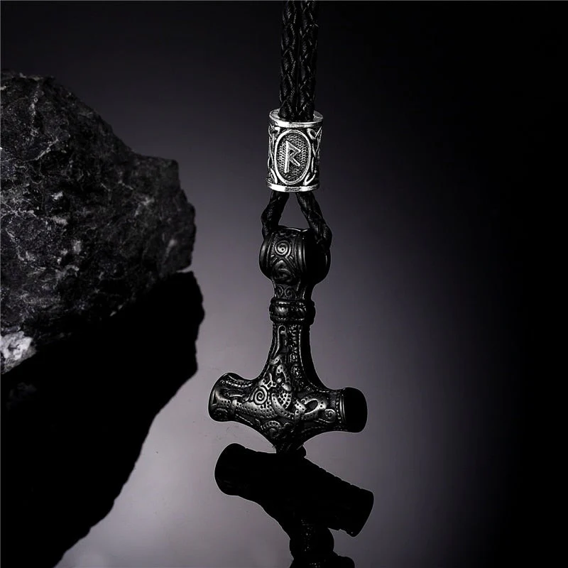 Colar Nórdico Viking Âncora - Image 3