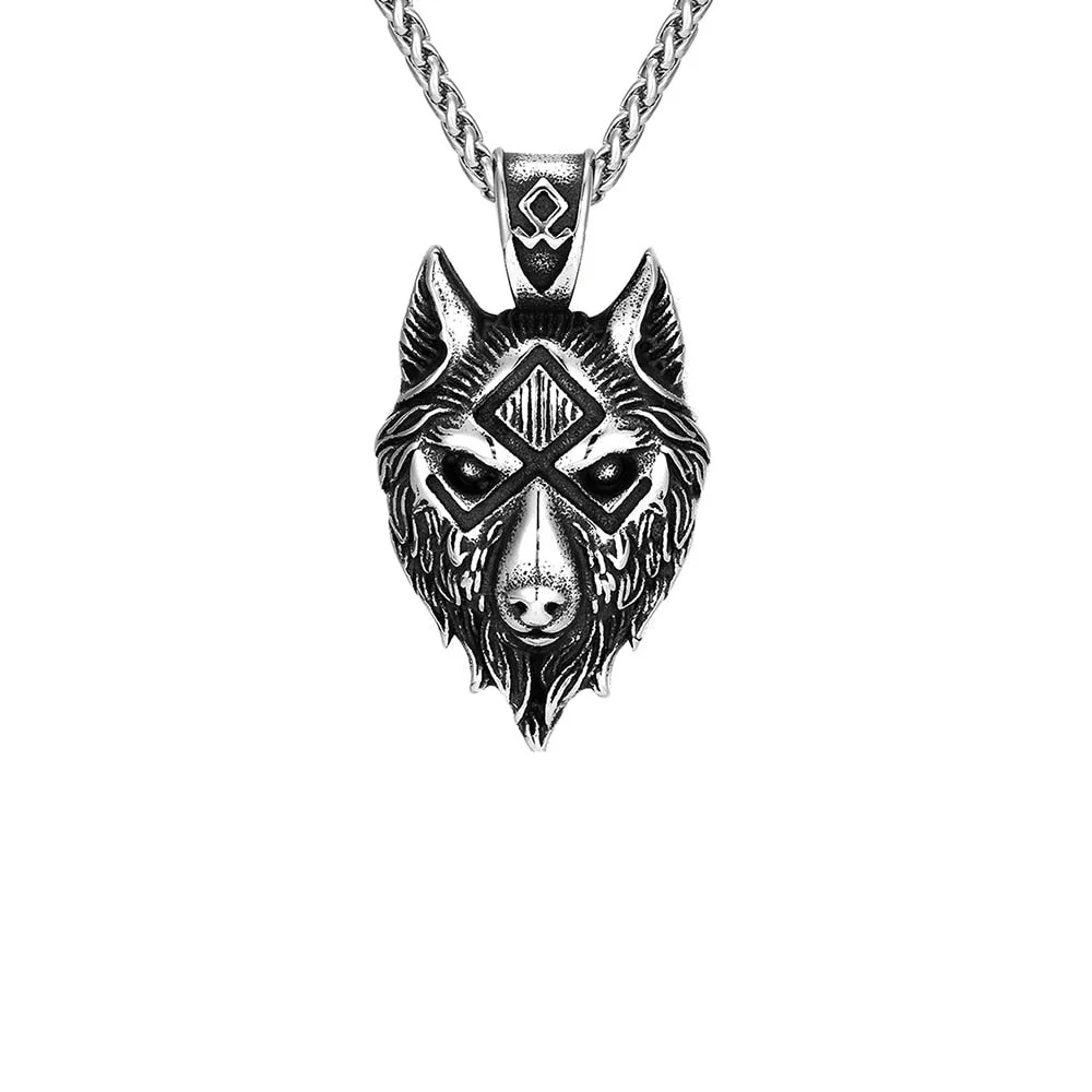 Colar Nórdico Viking Lobo - Image 4