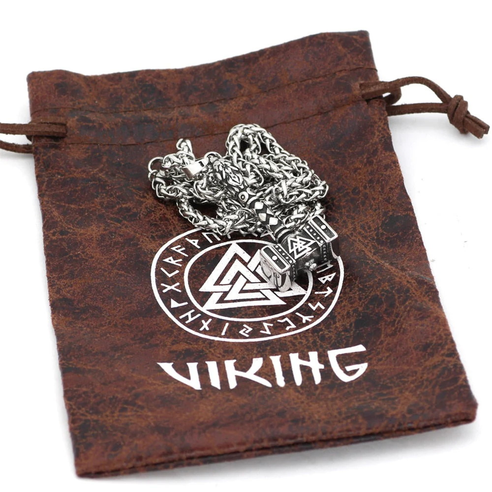 Colar Nórdico Viking Martelo Thor - Image 6