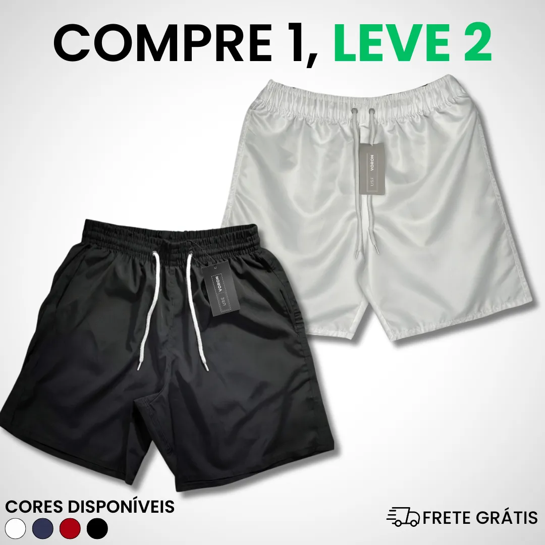 (COMPRE 1 LEVE 2) Kit 2 Shorts Premium Fit - Image 3