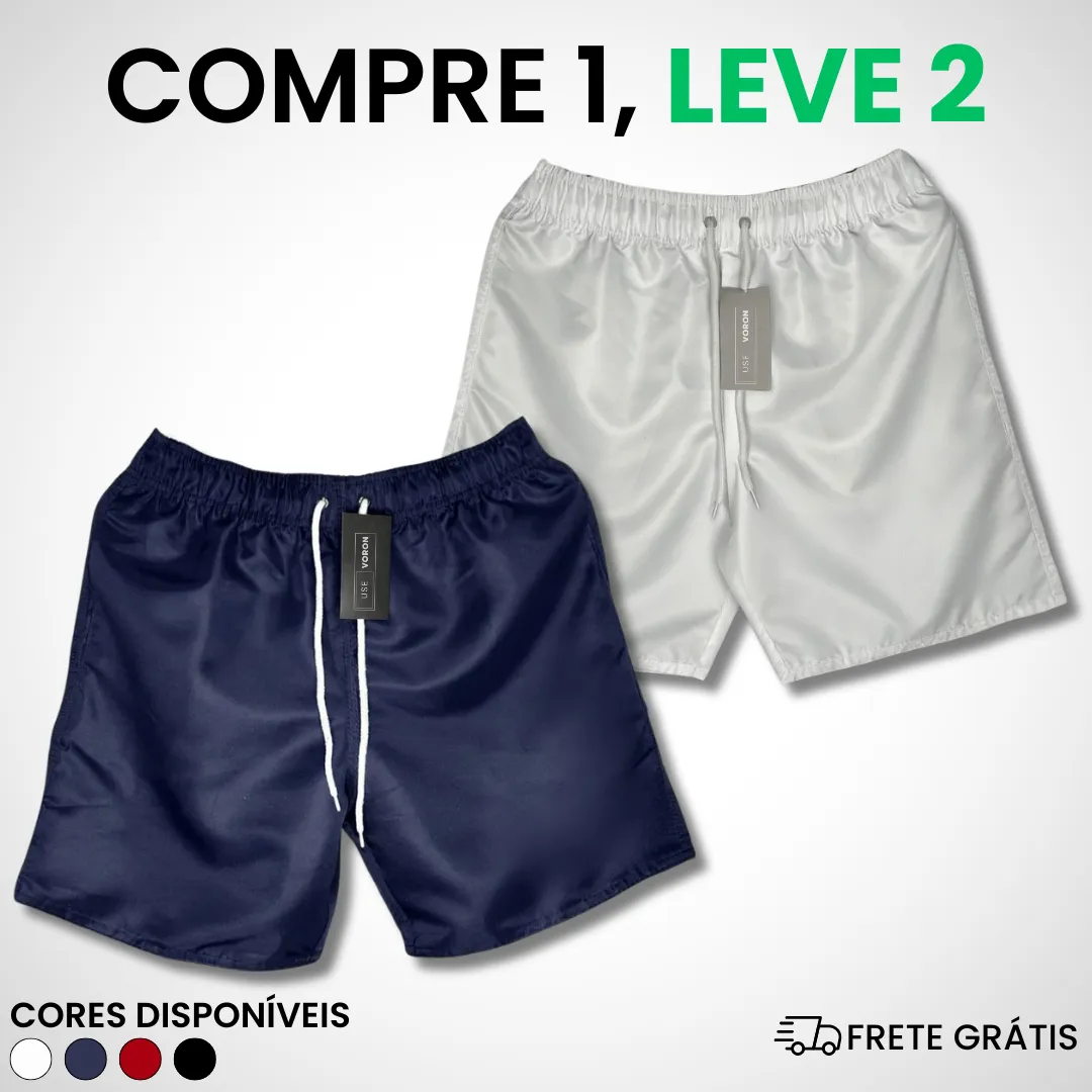 (COMPRE 1 LEVE 2) Kit 2 Shorts Premium Fit - Image 6