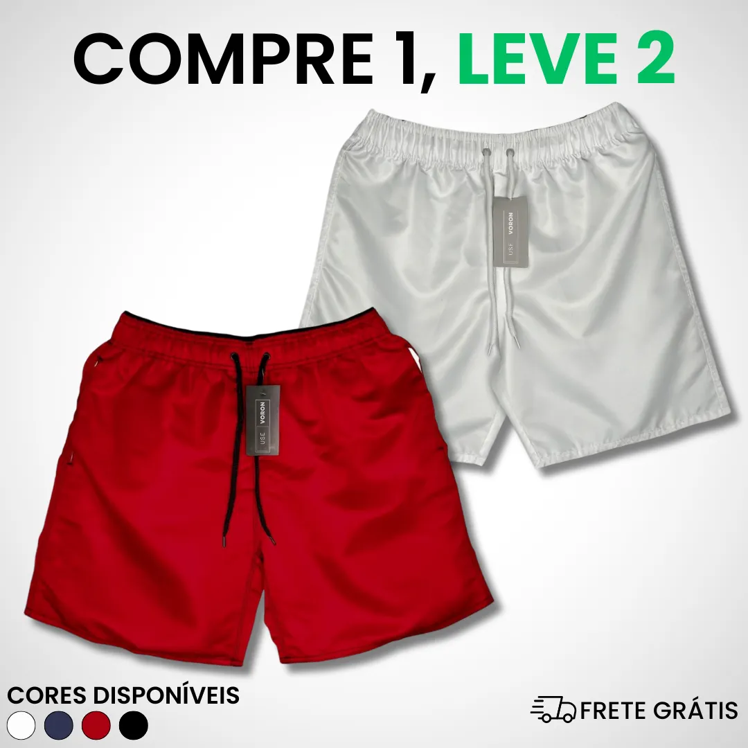 (COMPRE 1 LEVE 2) Kit 2 Shorts Premium Fit - Image 7