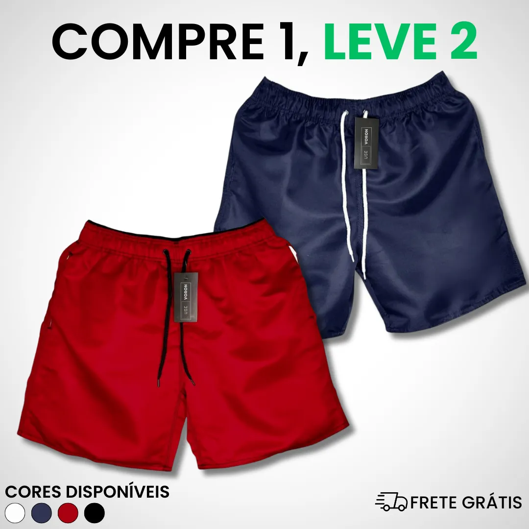 (COMPRE 1 LEVE 2) Kit 2 Shorts Premium Fit - Image 8