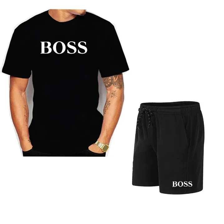 Conjunto Boss - Camiseta Malha Fria + Bermuda - Image 3