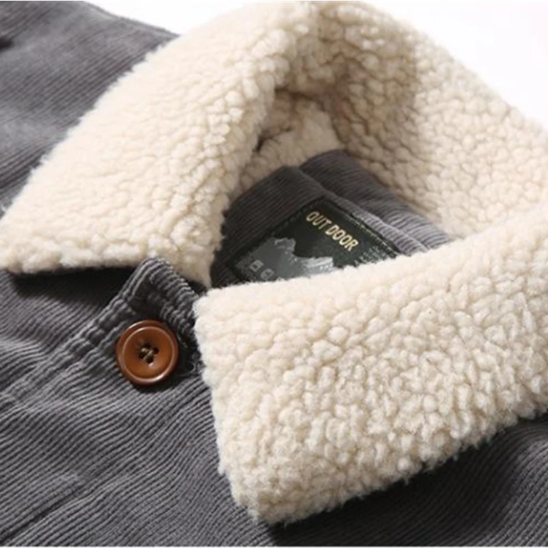 Jaqueta Masculina Casual Veludo - Image 4