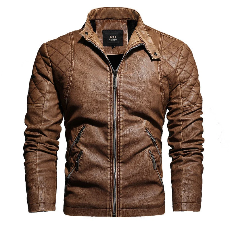 Jaqueta Masculina de Couro - Image 4