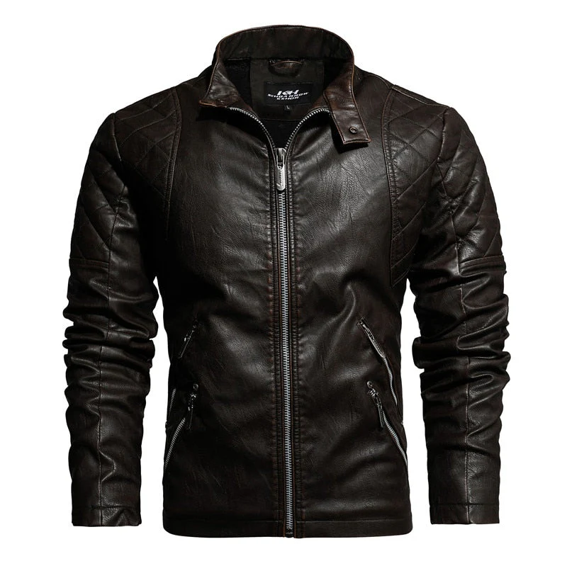 Jaqueta Masculina de Couro - Image 5