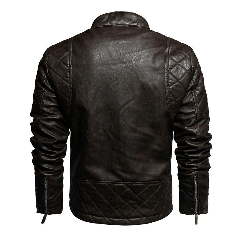 Jaqueta Masculina de Couro - Image 8