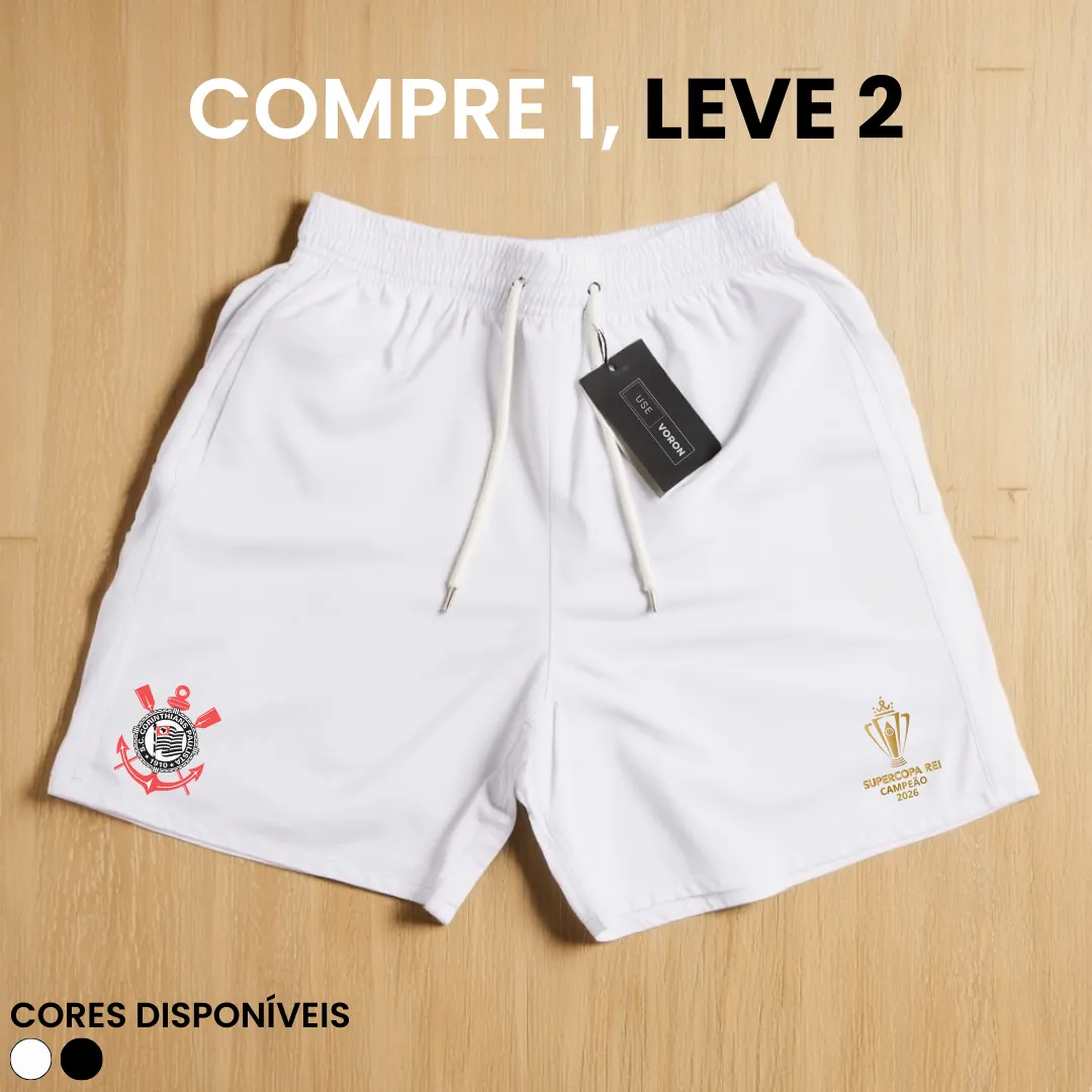 Kit 2 Shorts Corinthians Supercopa Rei (COMPRE 1 LEVE 2) - Image 3