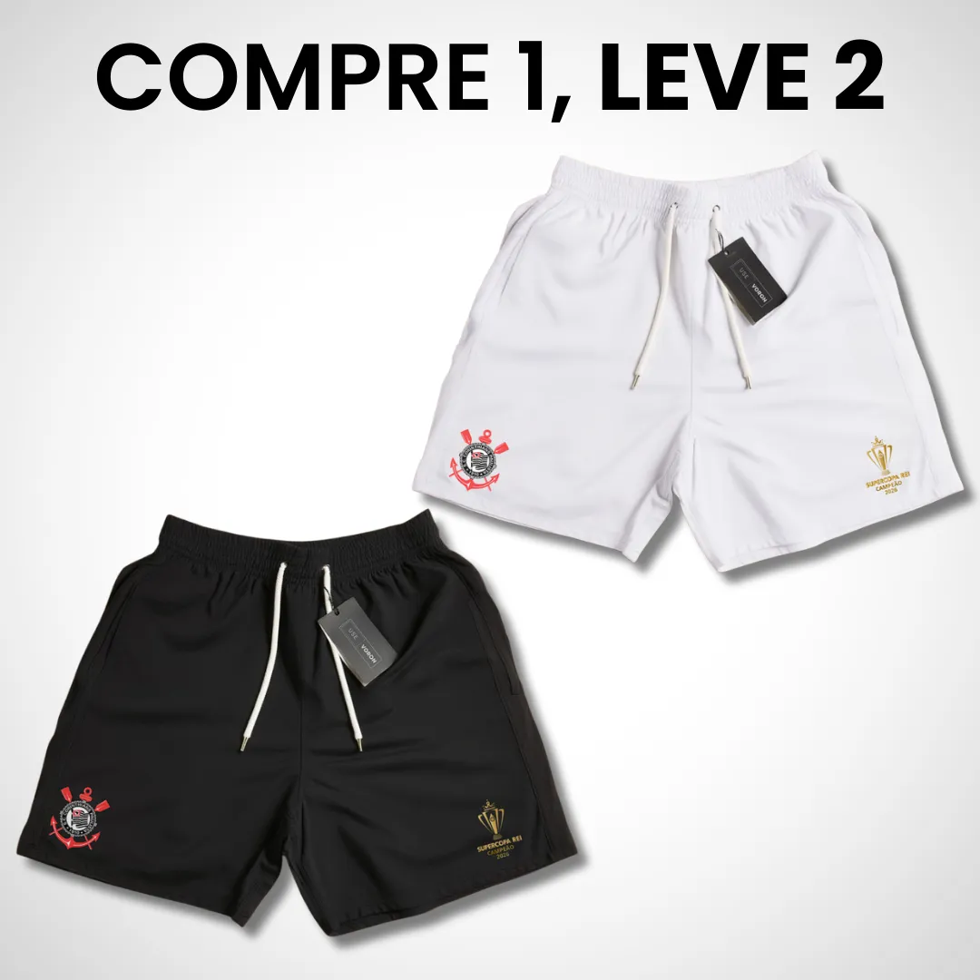 Kit 2 Shorts Corinthians Supercopa Rei (COMPRE 1 LEVE 2) - Image 4