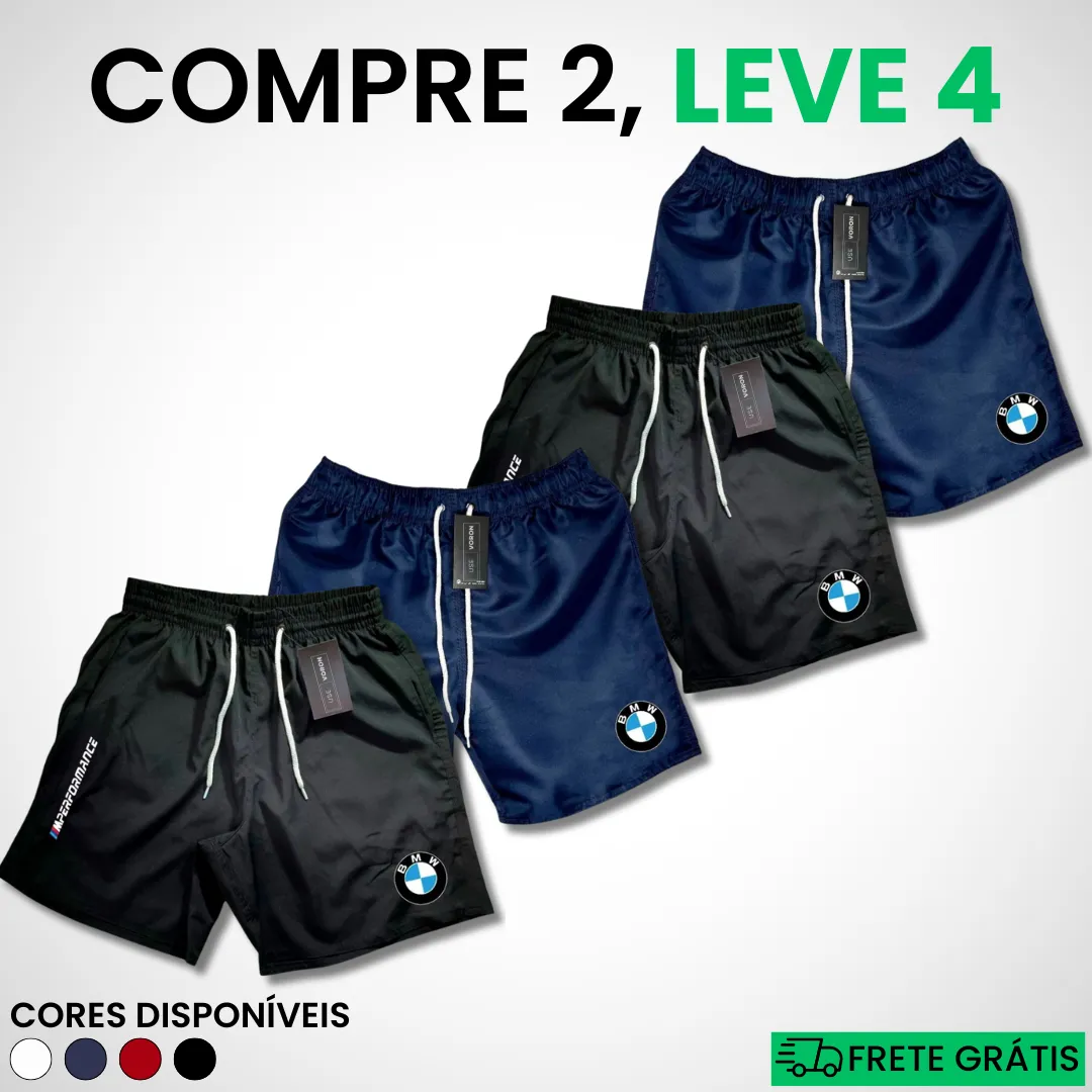 Kit 4 Shorts BMW Premium Fit (COMPRE 2 LEVE 4) - Image 5