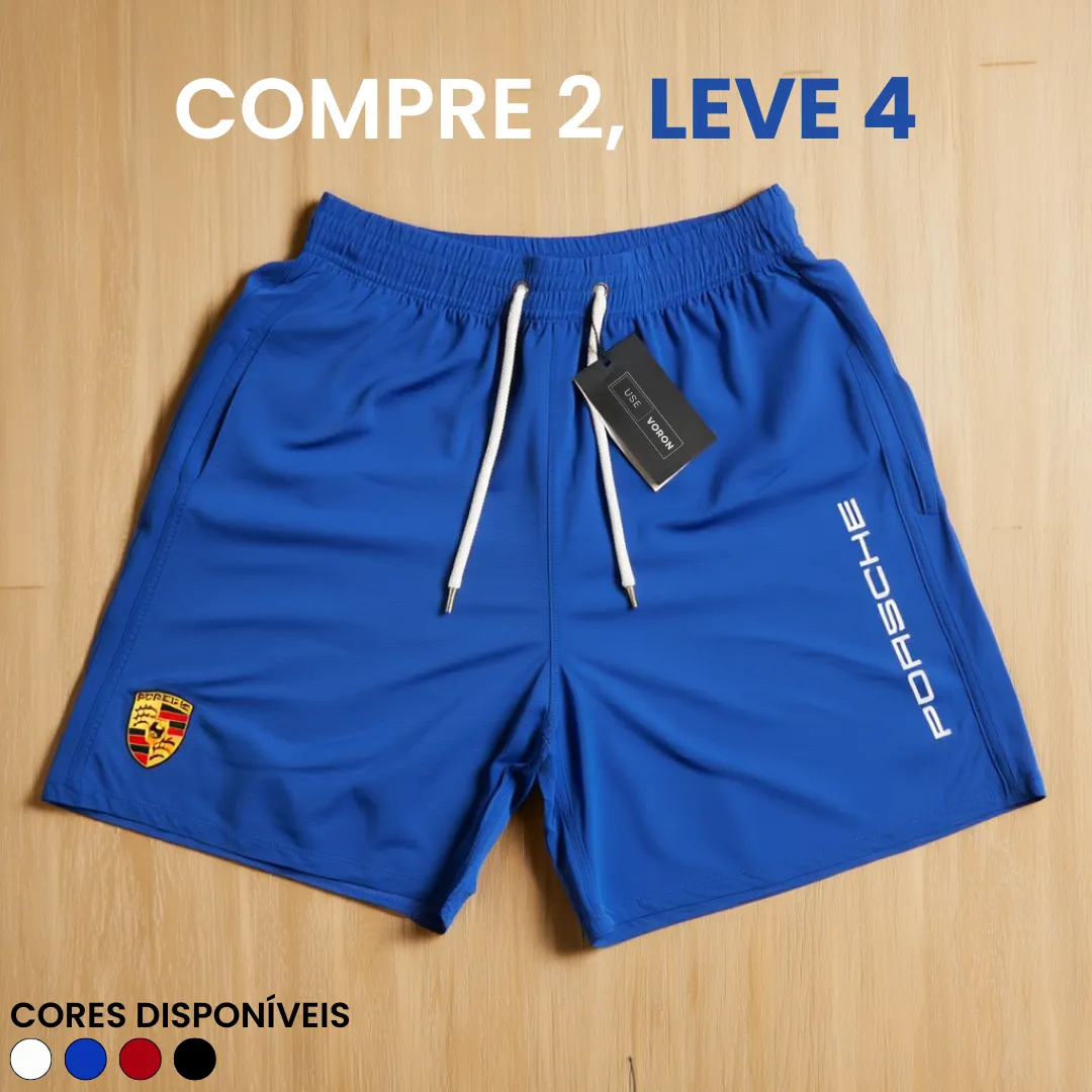 Kit 4 Shorts Porsche Premium Fit (COMPRE 2 LEVE 4) - Image 4