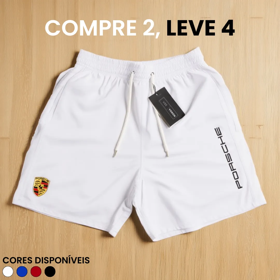 Kit 4 Shorts Porsche Premium Fit (COMPRE 2 LEVE 4) - Image 5