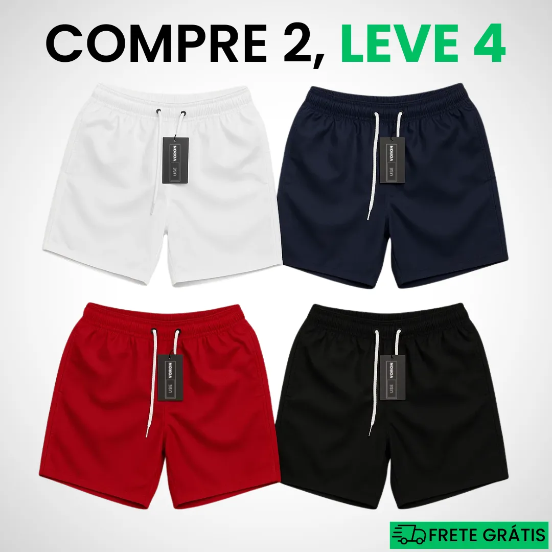 Kit 4 Shorts Premium Fit (COMPRE 2 LEVE 4) - Image 3