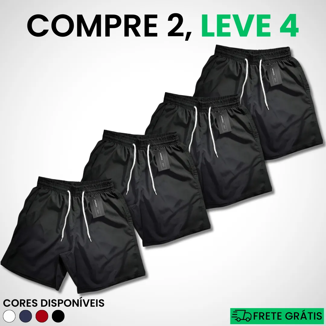 Kit 4 Shorts Premium Fit (COMPRE 2 LEVE 4) - Image 6