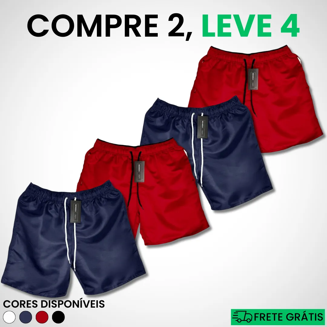Kit 4 Shorts Premium Fit (COMPRE 2 LEVE 4) - Image 8