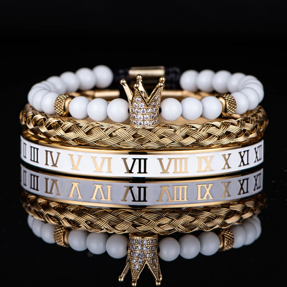 Kit Hércules 3 Pulseiras Masculinas Premiuns - Image 3