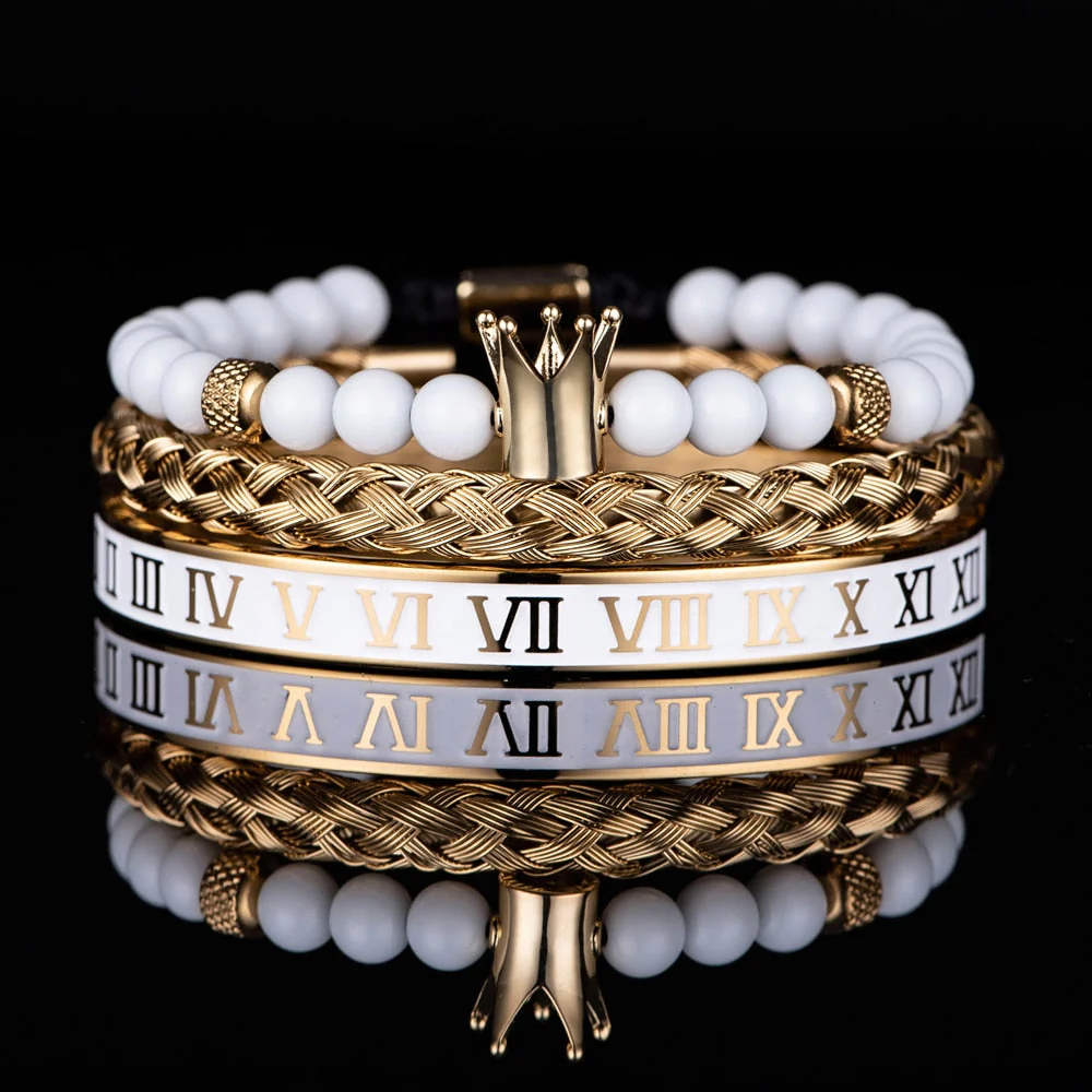 Kit Hércules 3 Pulseiras Masculinas Premiuns - Image 4