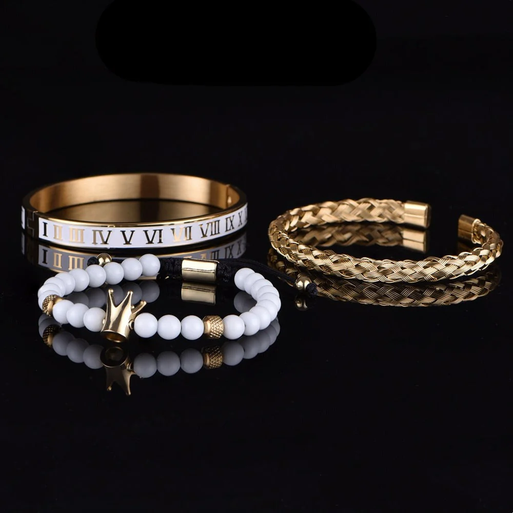 Kit Hércules 3 Pulseiras Masculinas Premiuns - Image 5