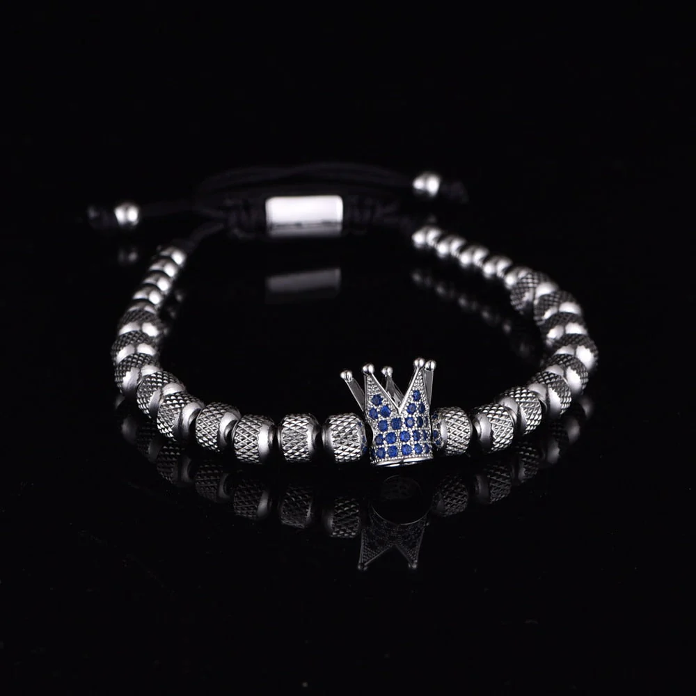 Kit Imperador Azul 3 Pulseiras Masculinas Premiuns - Image 6