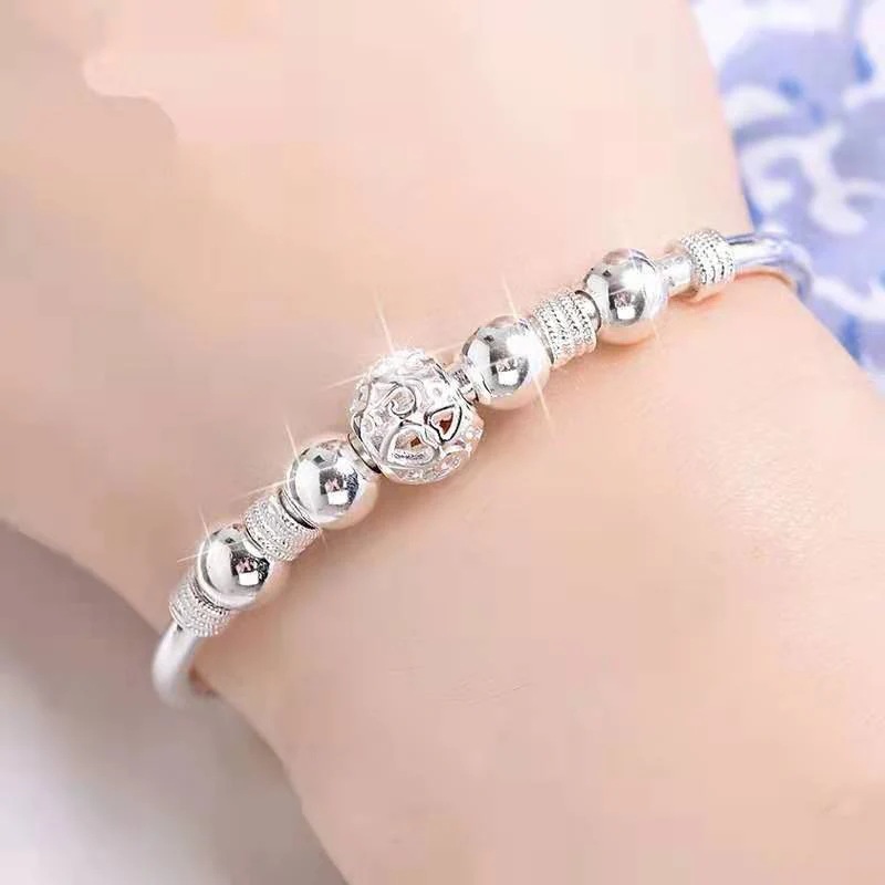 Pulseira Feminina Amore Prata 925 - Image 3