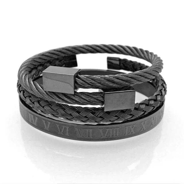 Kit Crusade 3 Pulseiras Masculinas Premiuns - Image 4