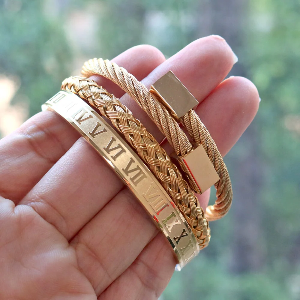 Kit Crusade 3 Pulseiras Masculinas Premiuns - Image 5