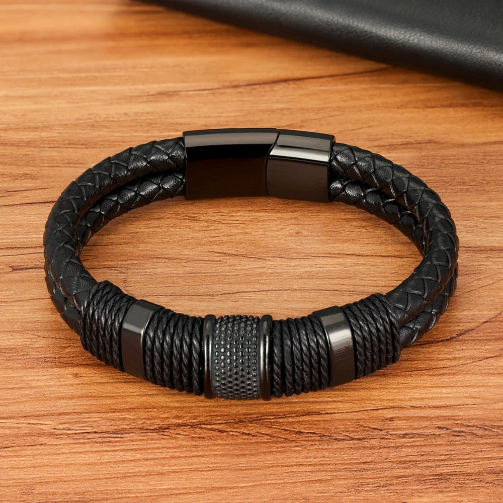 Pulseira de Couro Clássica Naja - Image 3