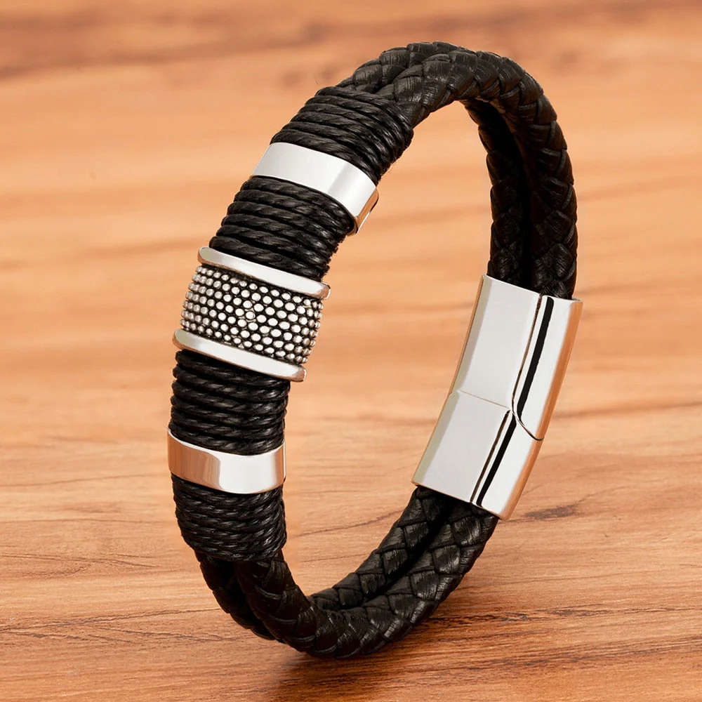 Pulseira de Couro Clássica Naja - Image 5