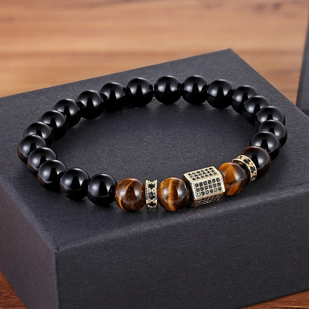 Pulseira de Pedras Onix - Image 5