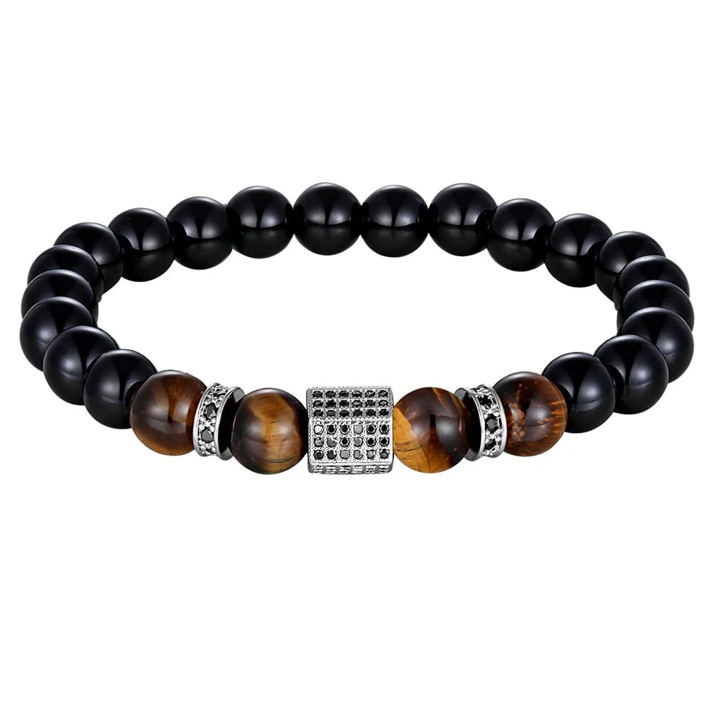 Pulseira de Pedras Onix - Image 9