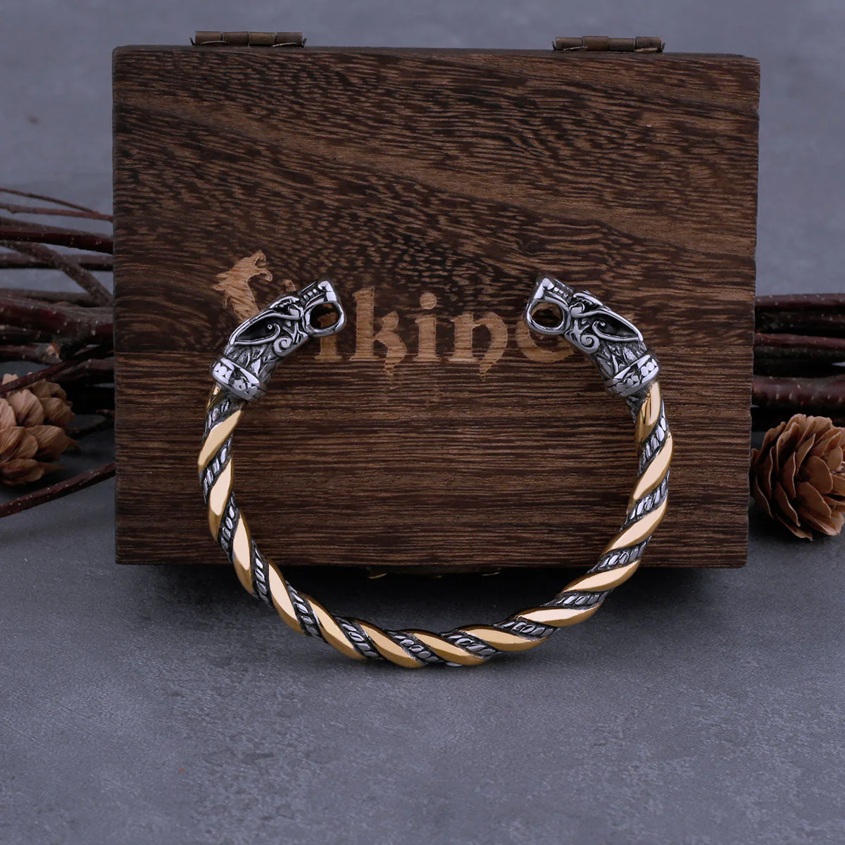 Pulseira Viking Dragão Nórdico - Image 3