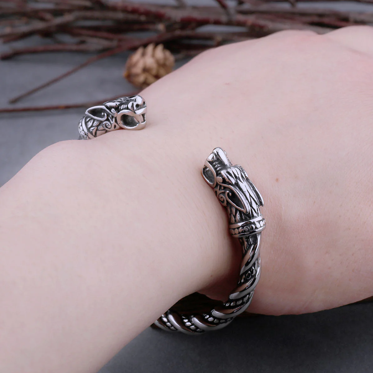 Pulseira Viking Dragão Nórdico - Image 6