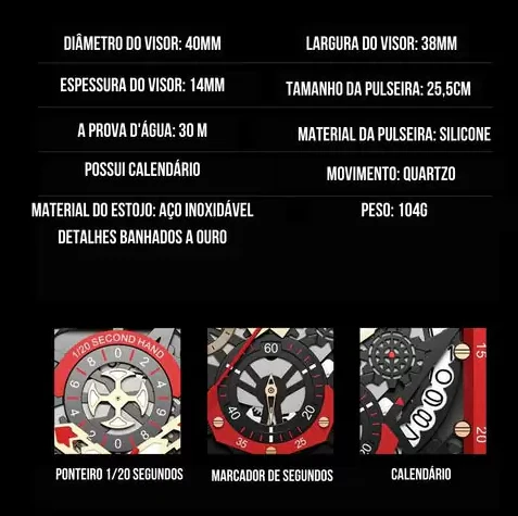 Relógio Mecânico Masculino Emperor - Image 7
